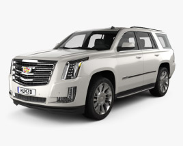 Cadillac Escalade (EU) 2018 3D model