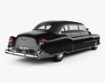 Cadillac 75 轿车 1953 3D模型 后视图