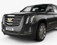 Cadillac Escalade ESV Platinum (EU) 2018 3D模型