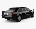 Cadillac US Presidential State Car 2020 3d model back view