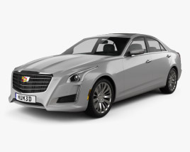 Cadillac CTS Premium Luxury 2019 3D model