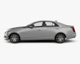 Cadillac CTS Premium Luxury 2019 3d model side view