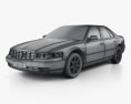 Cadillac Seville STS 2004 Modello 3D wire render