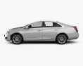 Cadillac XTS 2019 3d model side view