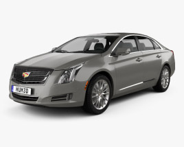 Cadillac XTS Platinum 2019 3D 모델 
