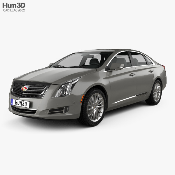 Cadillac XTS Platinum 2019 3D模型