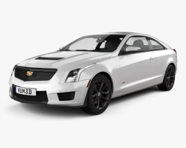 Cadillac ATS-V coupe 2018 3D model