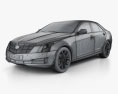 Cadillac ATS Premium Performance sedan 2020 3d model wire render