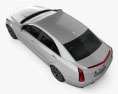 Cadillac ATS Premium Performance sedan 2020 3d model top view