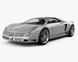 Cadillac Cien Concept 2002 3D model