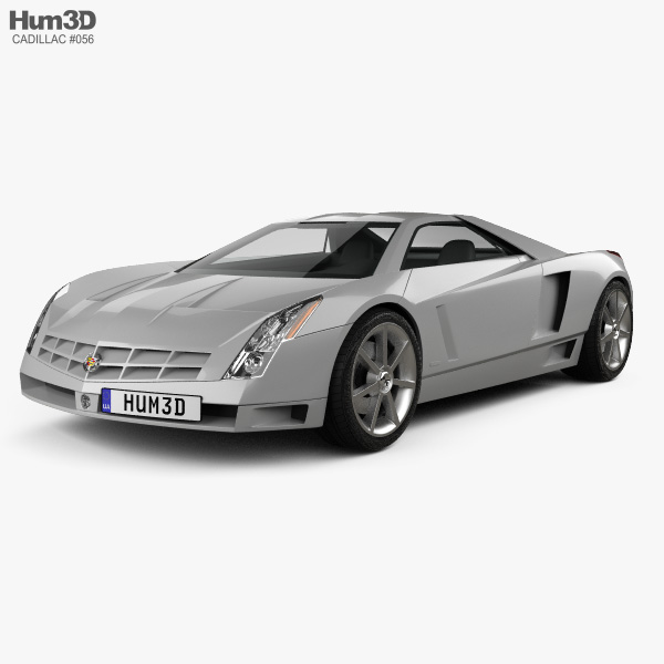 Cadillac Cien Concept 2002 3D model