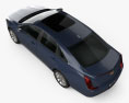 Cadillac XTS 2020 3d model top view
