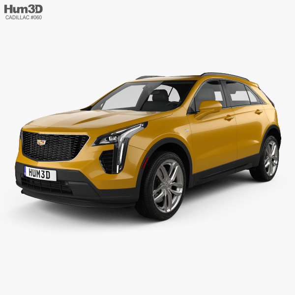 Cadillac XT4 2021 3D model