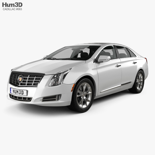 Cadillac XTS 带内饰 2013 3D模型