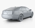 Cadillac XTS 带内饰 2013 3D模型