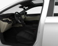 Cadillac XTS with HQ interior 2016 3d model seats