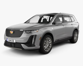 Cadillac XT6 Sport 2022 3D model