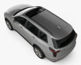 Cadillac XT6 Sport 2022 3d model top view