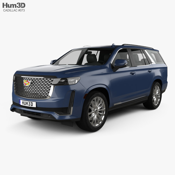 Cadillac Escalade Luxury 2022 3D model