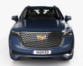 Cadillac Escalade Luxury 2022 3D模型 正面图