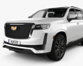 Cadillac Escalade Platinum Sport 2022 3D模型