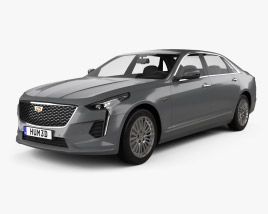 Cadillac CT6 CN-spec 2022 3D model