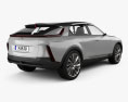 Cadillac Lyriq 概念 2020 3D模型 后视图