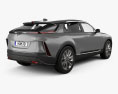 Cadillac Lyriq 2022 3D模型 后视图