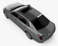 Cadillac CT6 CN-spec with HQ interior 2022 3d model top view