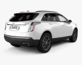 Cadillac XT5 CN-spec 인테리어 가 있는 2022 3D 모델  back view