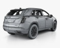 Cadillac XT5 CN-spec з детальним інтер'єром 2022 3D модель