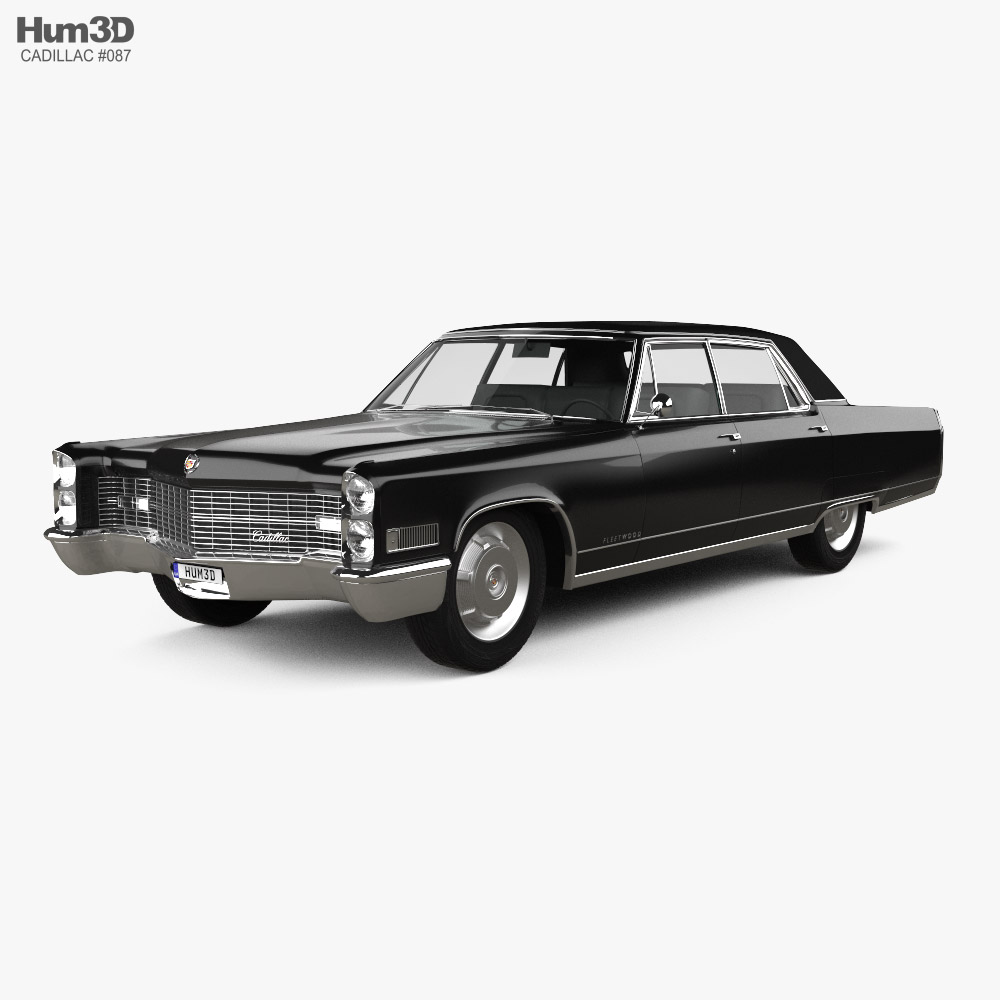 Cadillac Fleetwood Sixty Special Brougham 1966 3D 모델 