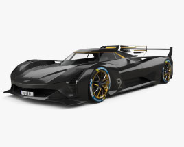 Cadillac Project GTP Hypercar 2022 Modello 3D