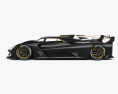 Cadillac Project GTP Hypercar 2022 3D-Modell Seitenansicht