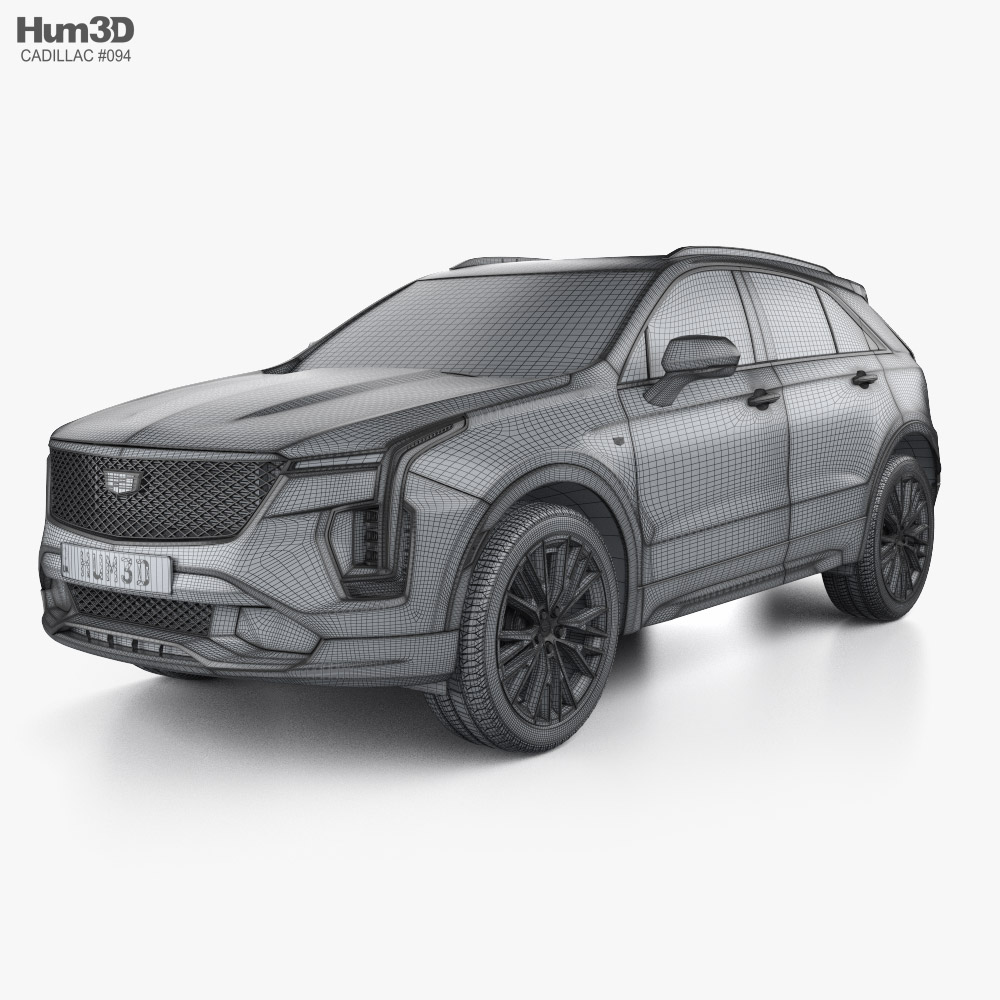 Cadillac XT4 Sport USspec 2024 3D model Vehicles on Hum3D