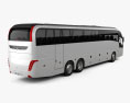 Caetano Levante bus 2013 3d model back view