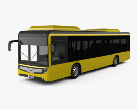 Caetano e-City Gold bus 2016 3D model