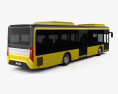 Caetano e-City Gold Autobus 2016 Modèle 3d vue arrière