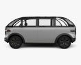 Canoo Lifestyle Vehicle Premium 2022 3D модель side view