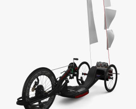 REVOX Carbonbike handcycle 2022 3D model