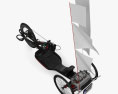 REVOX Carbonbike handcycle 2022 3D-Modell Draufsicht