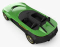 Caterham AeroSeven 2014 3d model top view