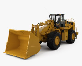 Caterpillar 988H Wheel Front Loader 2008 3D model