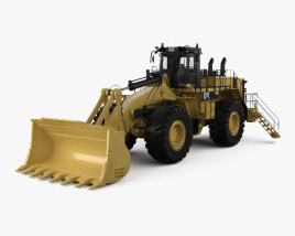 Caterpillar 992K Wheel Front Loader 2010 3D 모델 