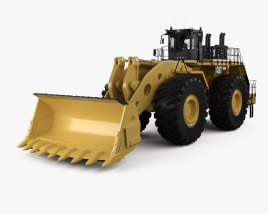 Caterpillar 994H Pala cargadora 2012 Modelo 3D