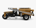 Challenger TerraGator 9300 2014 3Dモデル side view