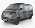 Chana Taurus 2015 Modelo 3d wire render