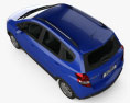 Changan CX20 2014 3d model top view