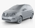 Changan CX20 2014 3d model clay render