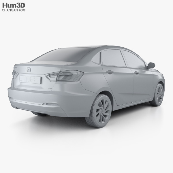 Changan Alsvin V7 2017 3d Model - Vehicles On Hum3d